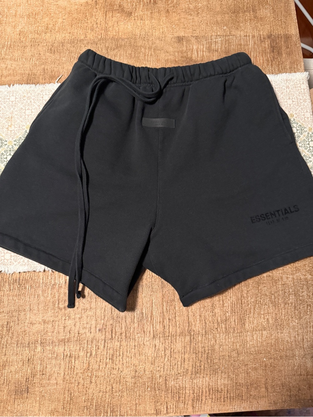 ESSENTIALS Fear of God Men’s Black Shorts - XL